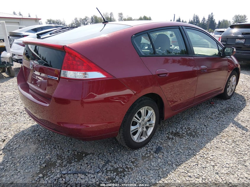 2010 Honda Insight Ex VIN: JHMZE2H72AS024620 Lot: 45675181