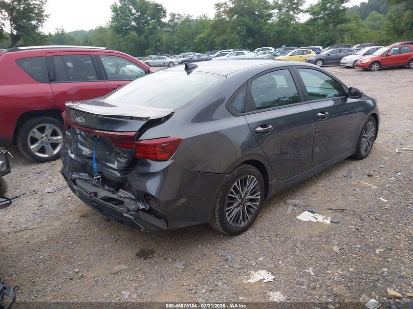 2023 Kia Forte Gt-Line VIN: 3KPF54AD7PE633360 Lot: 45675184