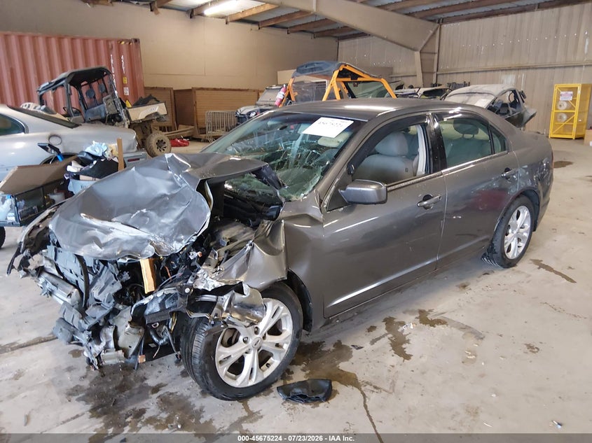 Vin: 3fahp0ha4cr185661, lot: 46173824, ford fusion se 20122