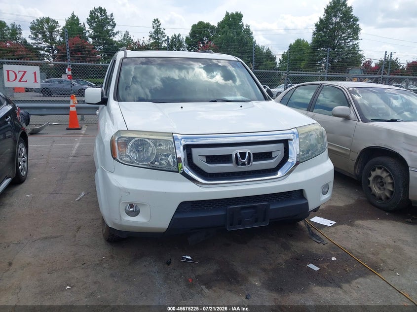 2010 Honda Pilot Ex-L VIN: 5FNYF3H5XAB009181 Lot: 45675225