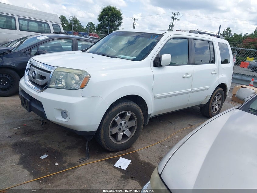2010 Honda Pilot Ex-L VIN: 5FNYF3H5XAB009181 Lot: 45675225