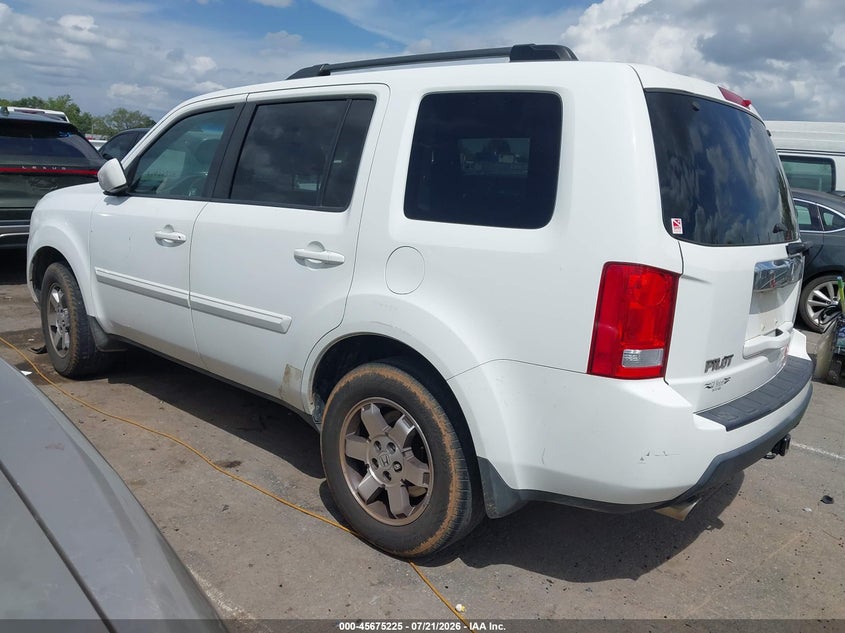 2010 Honda Pilot Ex-L VIN: 5FNYF3H5XAB009181 Lot: 45675225