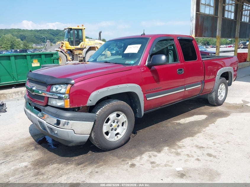 2004 Chevrolet Silverado 1500 Z71 VIN: 1GCEK19T94E163225 Lot: 45675226