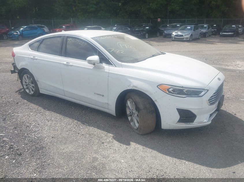 2019 FORD FUSION HYBRID auction photo 1