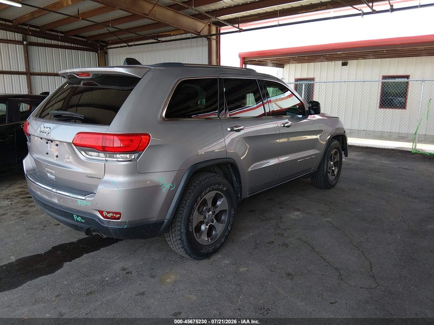 2014 Jeep Grand Cherokee Limited VIN: 1C4RJEBG4EC573646 Lot: 45675230