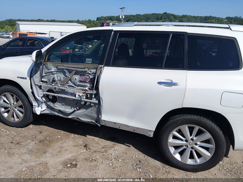 2008 Toyota Highlander Hybrid Limited VIN: JTEEW44A682020165 Lot: 45675245