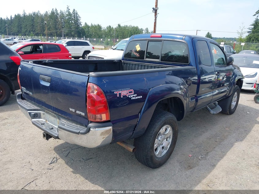 2007 Toyota Tacoma Base V6 VIN: 5TEUU42N87Z362383 Lot: 45675254