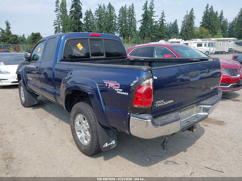 2007 Toyota Tacoma Base V6 VIN: 5TEUU42N87Z362383 Lot: 45675254