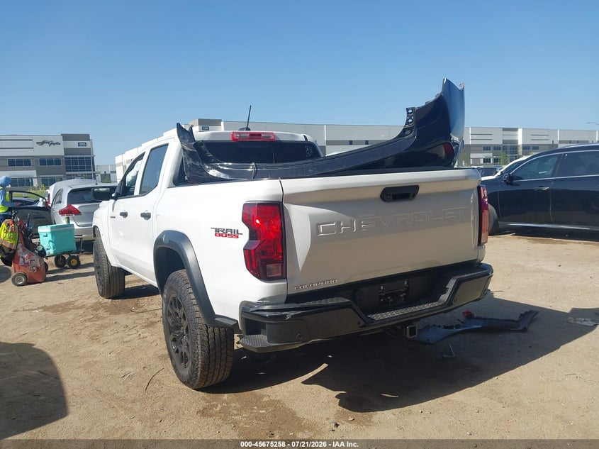 2026 Chevrolet Colorado Trail Boss, 4Wd VIN: 1GCPTEEK7T1100267 Lot: 45675258