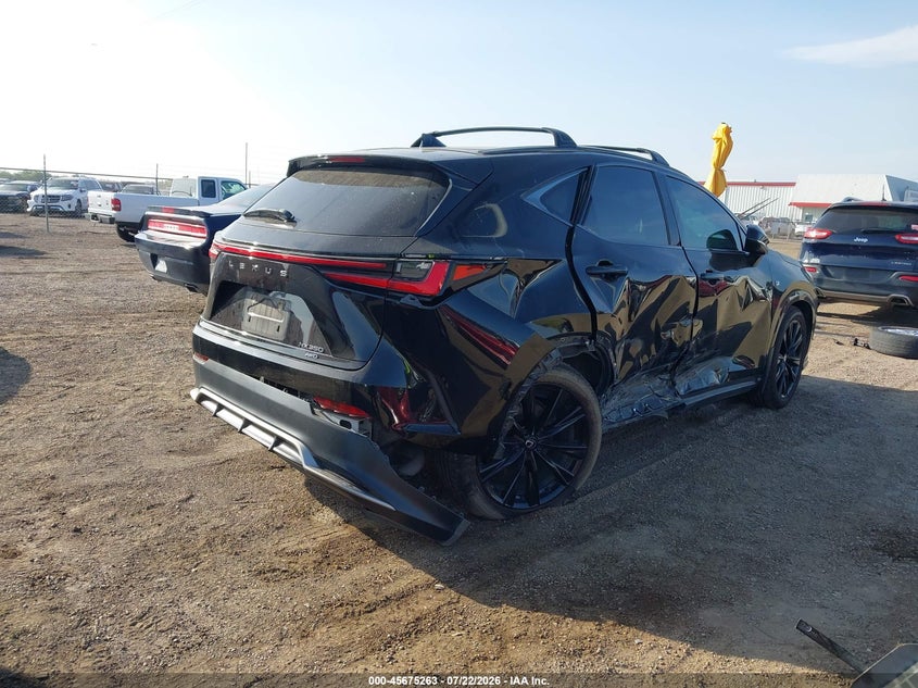Vin: 2t2kgcez7rc038126, lot: 46173863, lexus nx 350 f sport handling 20244
