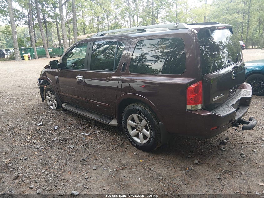 2015 Nissan Armada Platinum/Sl/Sv VIN: 5N1AA0NC2FN604838 Lot: 45675286