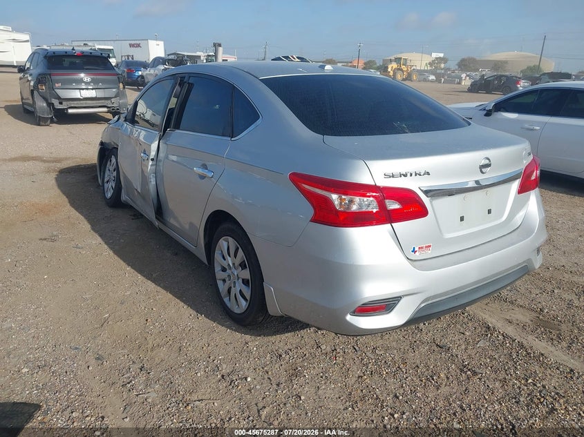 2017 NISSAN SENTRA auction photo 3
