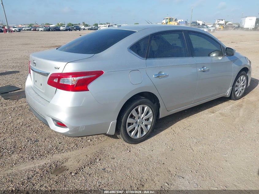 2017 NISSAN SENTRA auction photo 4