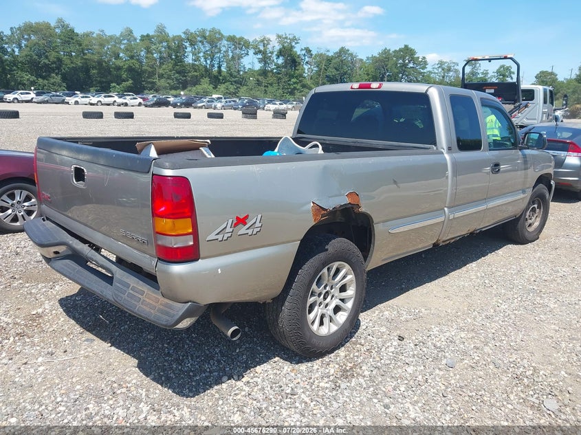 2001 GMC Sierra 1500 Sle VIN: 1GTEK19T81E233132 Lot: 45675290