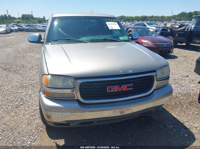 2001 GMC Sierra 1500 Sle VIN: 1GTEK19T81E233132 Lot: 45675290