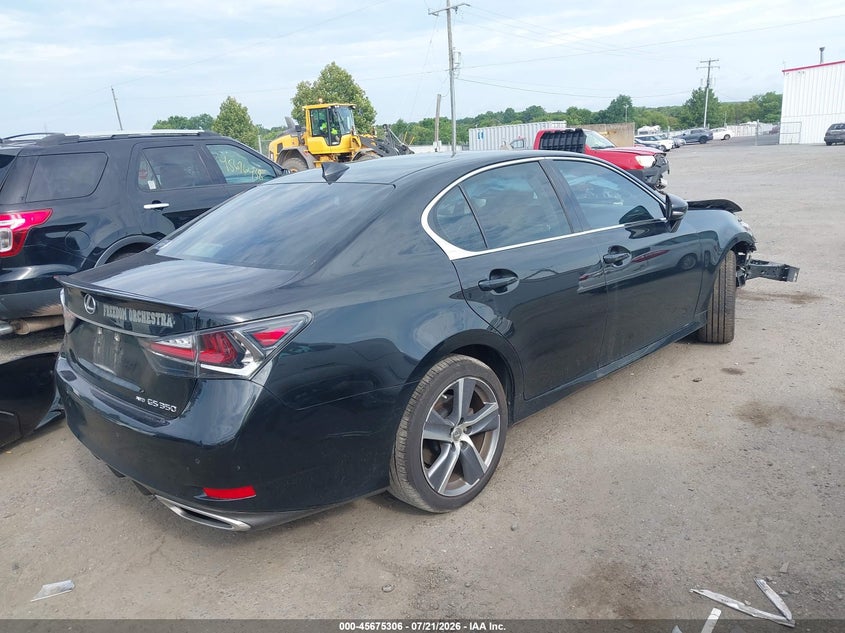Vin: jthcz1bl3ga004224, lot: 46173906, lexus gs 350 20164