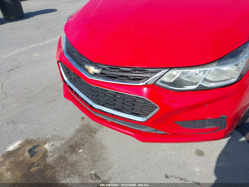 2017 Chevrolet Cruze Ls Auto VIN: 1G1BC5SM7H7116384 Lot: 45675321