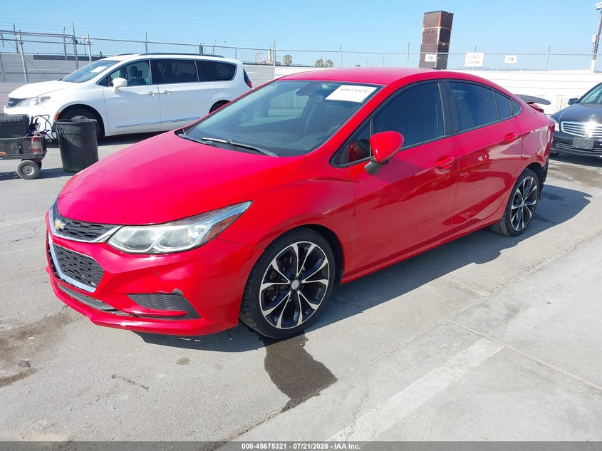 2017 Chevrolet Cruze Ls Auto VIN: 1G1BC5SM7H7116384 Lot: 45675321