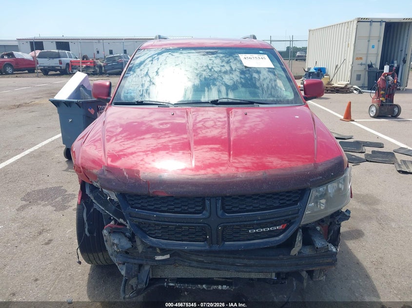 2016 Dodge Journey Crossroad Plus VIN: 3C4PDCGG7GT107910 Lot: 45675345