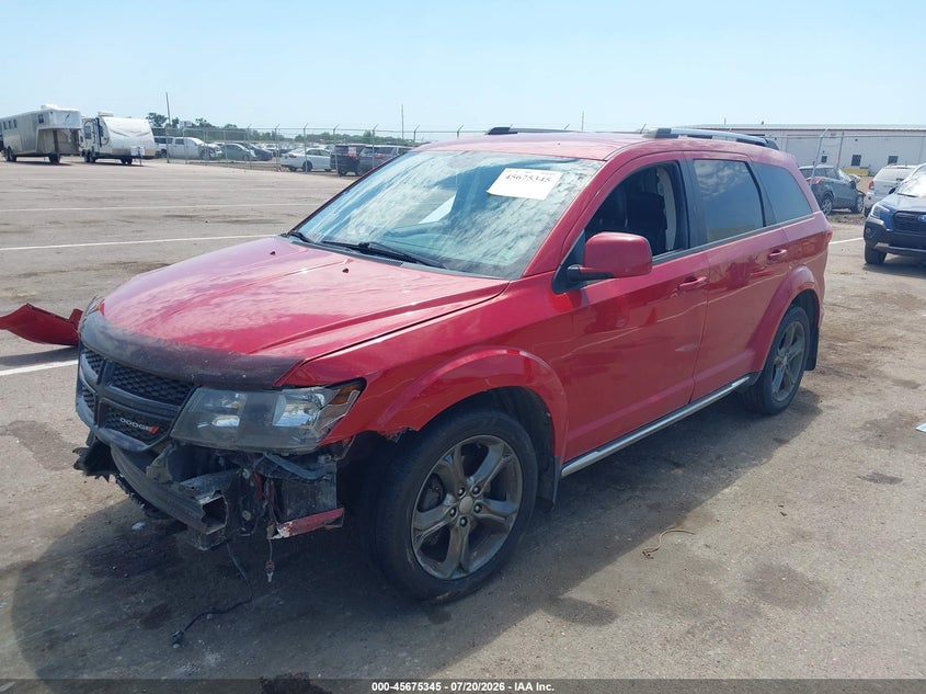 Vin: 3c4pdcgg7gt107910, lot: 46173945, dodge journey crossroad plus 20162
