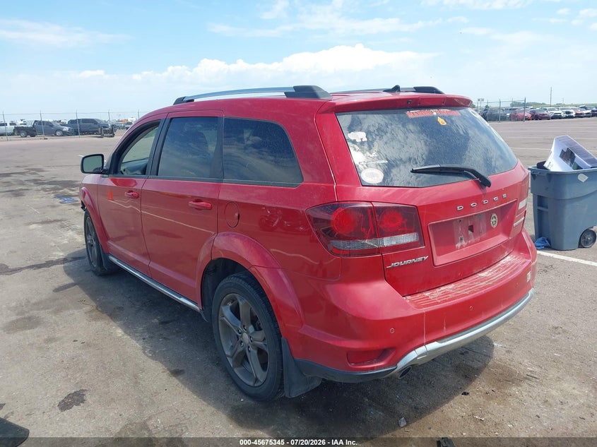 Vin: 3c4pdcgg7gt107910, lot: 46173945, dodge journey crossroad plus 20163
