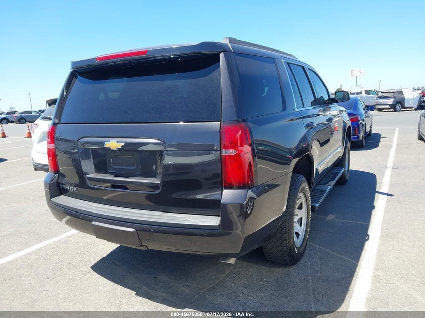 2017 CHEVROLET TAHOE auction photo 4