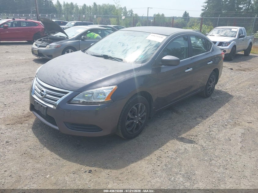 2014 NISSAN SENTRA auction photo 2