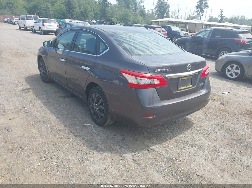 2014 NISSAN SENTRA auction photo 3