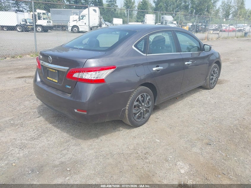 2014 NISSAN SENTRA auction photo 4