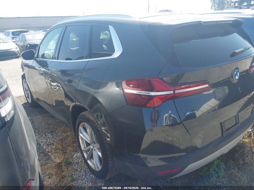 2025 BMW X3 auction photo 3