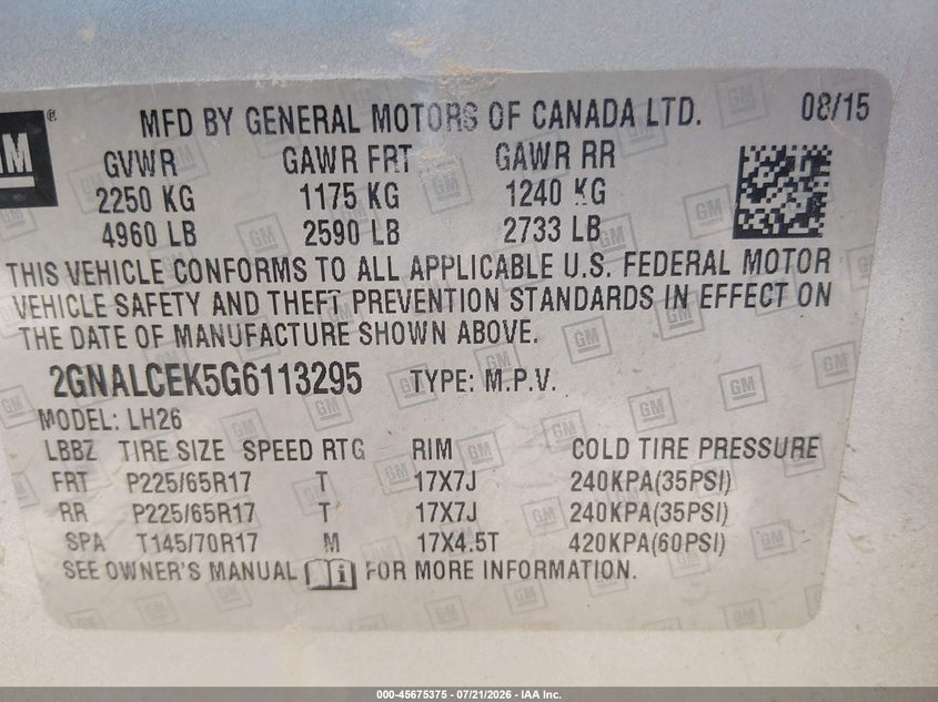 AtlanticExpress - Chevrolet Equinox