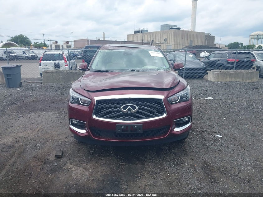2019 Infiniti Qx60 Luxe VIN: 5N1DL0MM2KC558676 Lot: 45675380