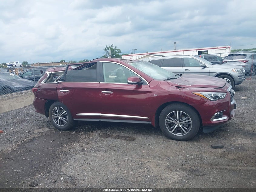 2019 Infiniti Qx60 Luxe VIN: 5N1DL0MM2KC558676 Lot: 45675380