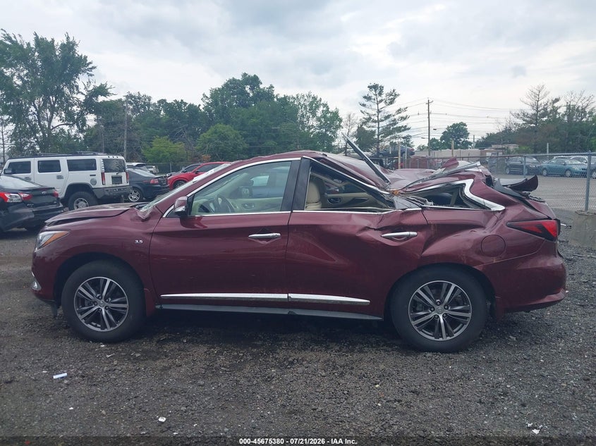 2019 Infiniti Qx60 Luxe VIN: 5N1DL0MM2KC558676 Lot: 45675380