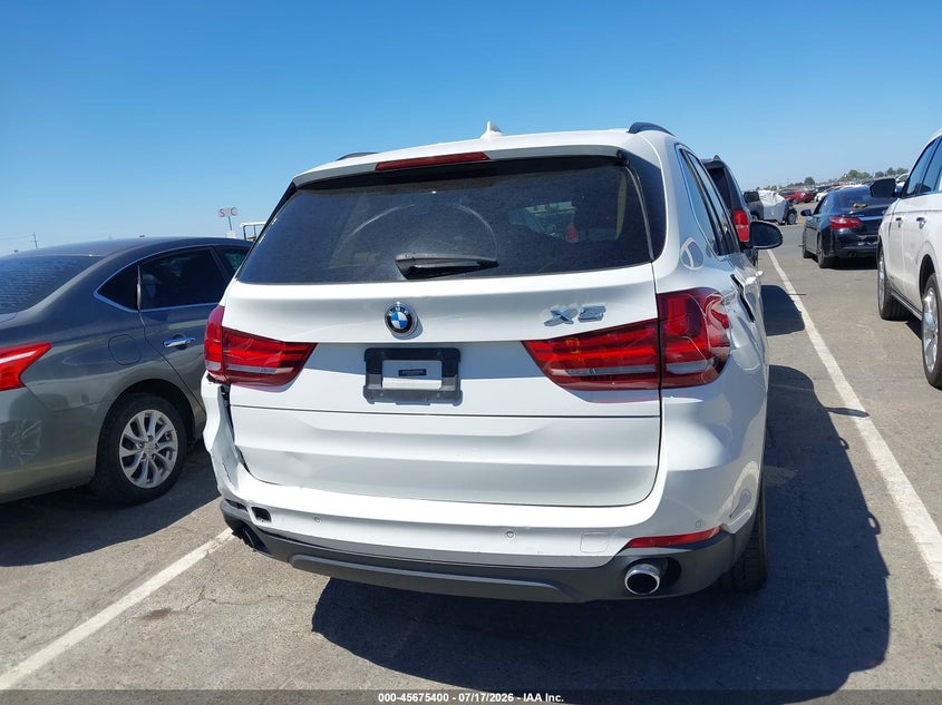 2015 BMW X5 Sdrive35I VIN: 5UXKR2C53F0H37043 Lot: 45675400