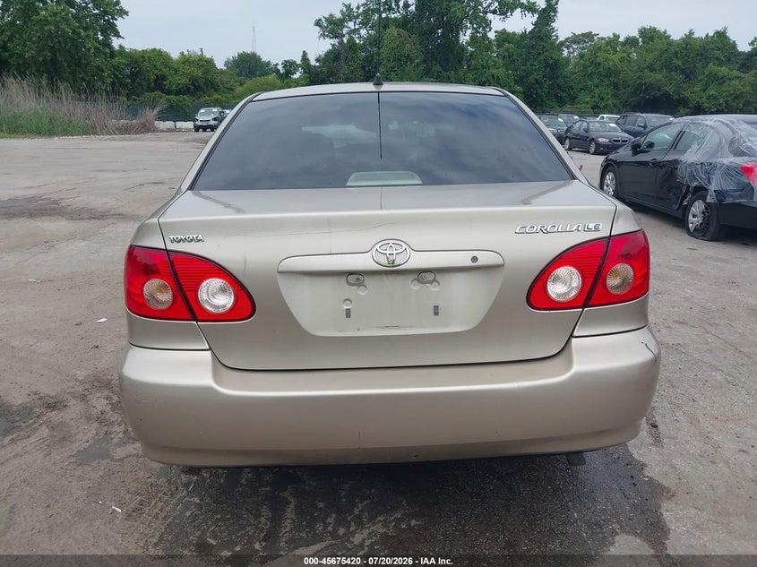 2008 Toyota Corolla Le VIN: 2T1BR30E18C932432 Lot: 45675420