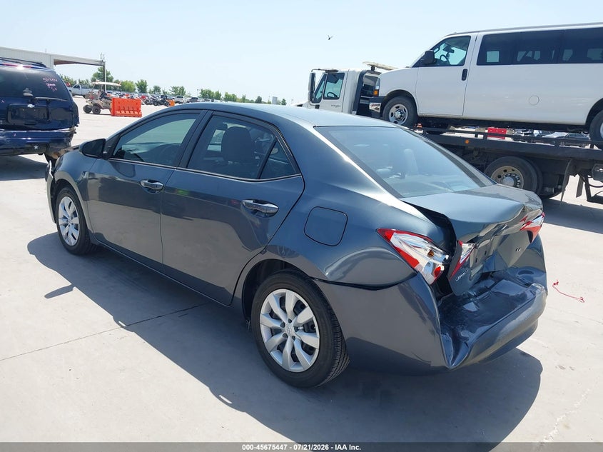 2016 Toyota Corolla Le VIN: 5YFBURHEXGP482705 Lot: 45675447