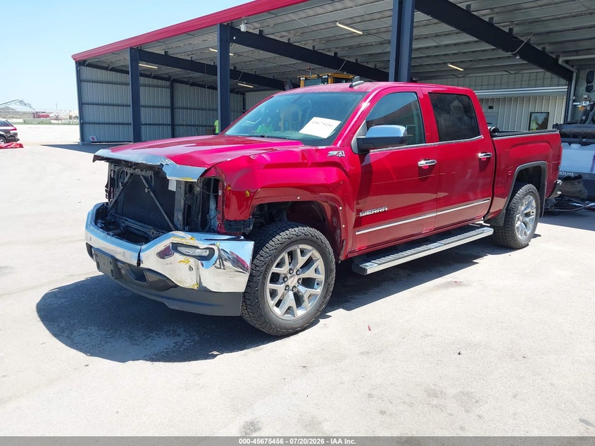 2018 GMC Sierra 1500 Slt VIN: 3GTU2NEC6JG264753 Lot: 45675456