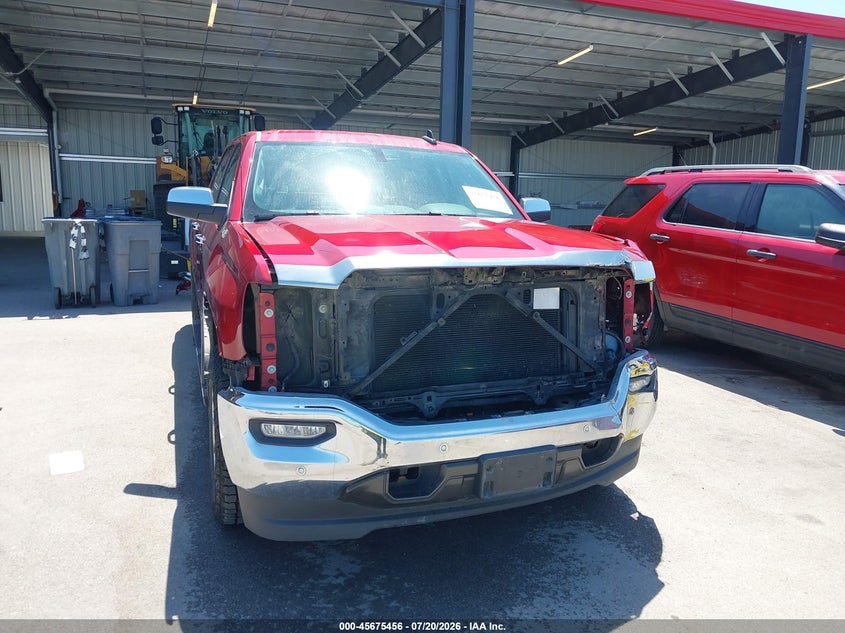 2018 GMC Sierra 1500 Slt VIN: 3GTU2NEC6JG264753 Lot: 45675456