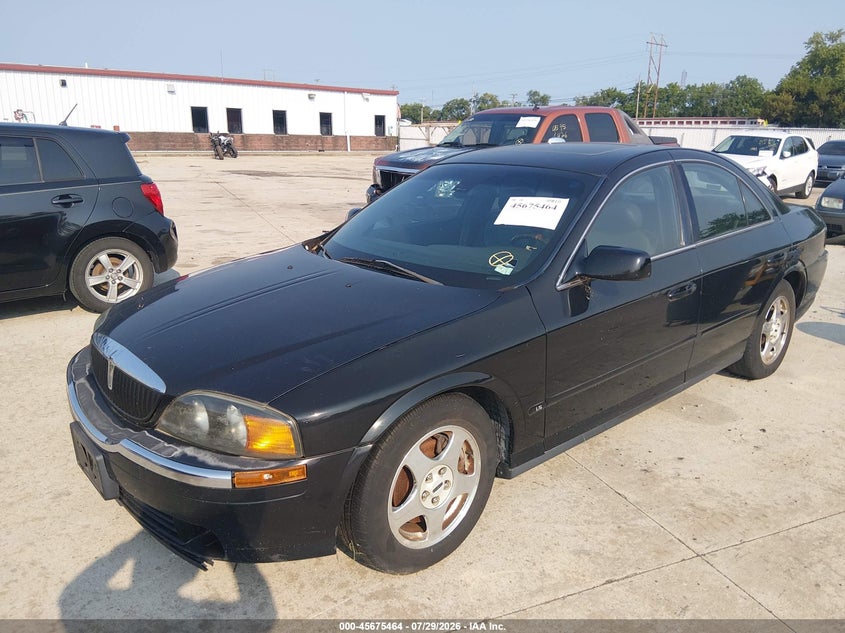 2001 Lincoln LS, Обычный износ, IAAI, VIN 1LNHM86S71Y726855 — фото 2