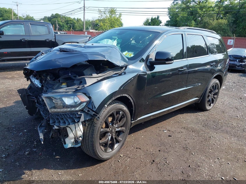 Vin: 1c4rdjdg1kc526020, lot: 46174066, dodge durango gt plus awd 20192