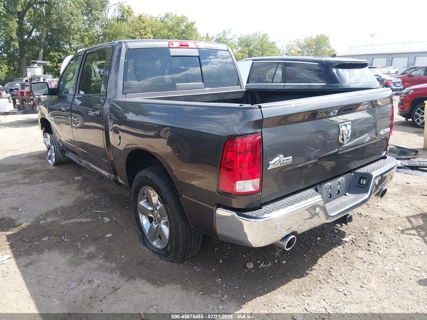 Vin: 3c6rr7lt8gg344278, lot: 46174067, ram 1500 big horn 20163