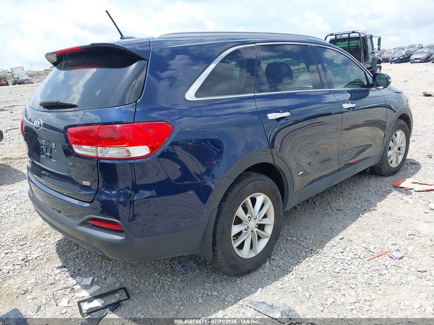 2017 Kia Sorento 2.4L Lx VIN: 5XYPG4A31HG259855 Lot: 45675471