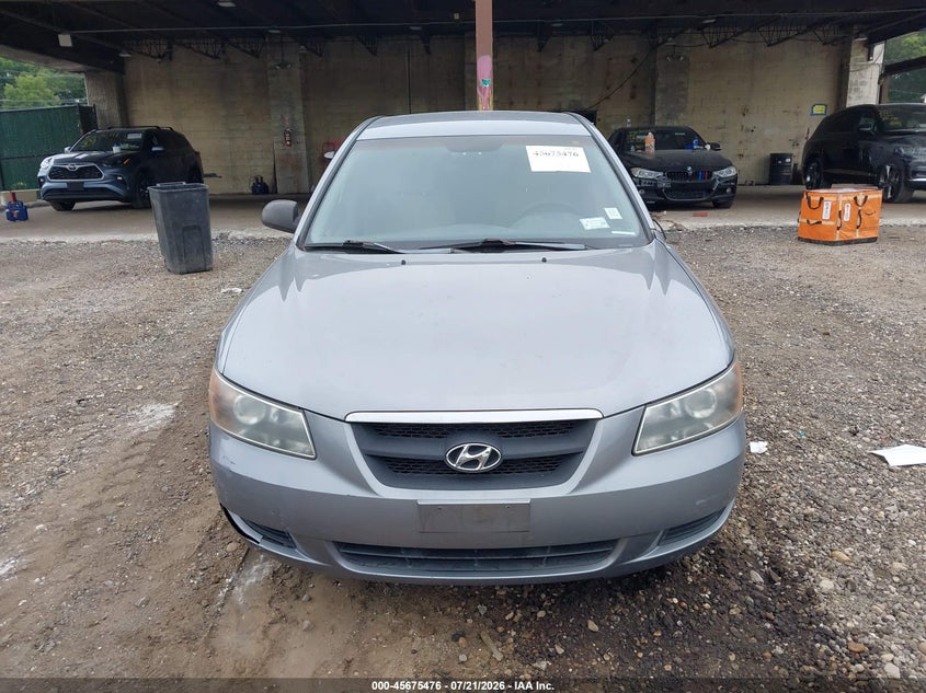 2008 Hyundai Sonata Gls VIN: 5NPET46C68H306866 Lot: 45675476