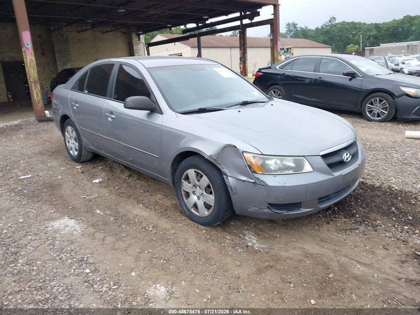 2008 Hyundai Sonata Gls VIN: 5NPET46C68H306866 Lot: 45675476