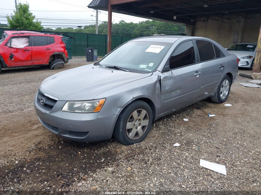 2008 Hyundai Sonata Gls VIN: 5NPET46C68H306866 Lot: 45675476