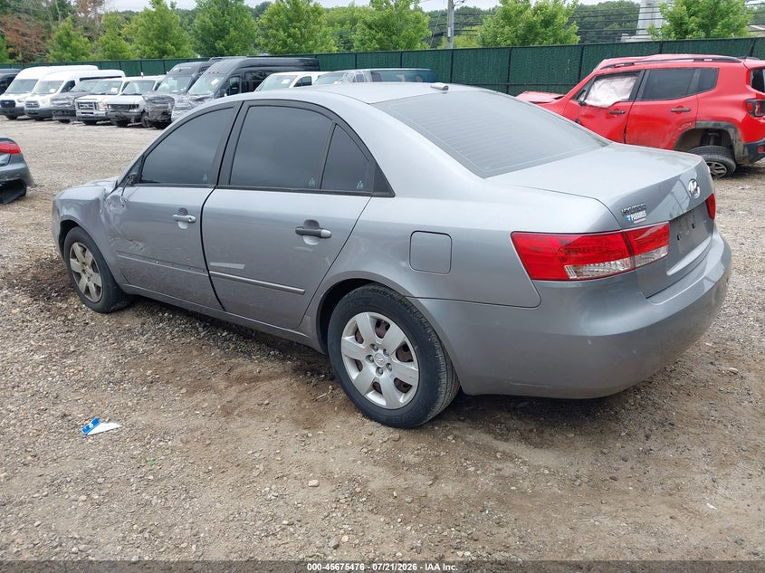 2008 Hyundai Sonata Gls VIN: 5NPET46C68H306866 Lot: 45675476