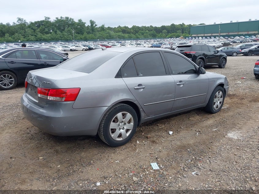 2008 Hyundai Sonata Gls VIN: 5NPET46C68H306866 Lot: 45675476