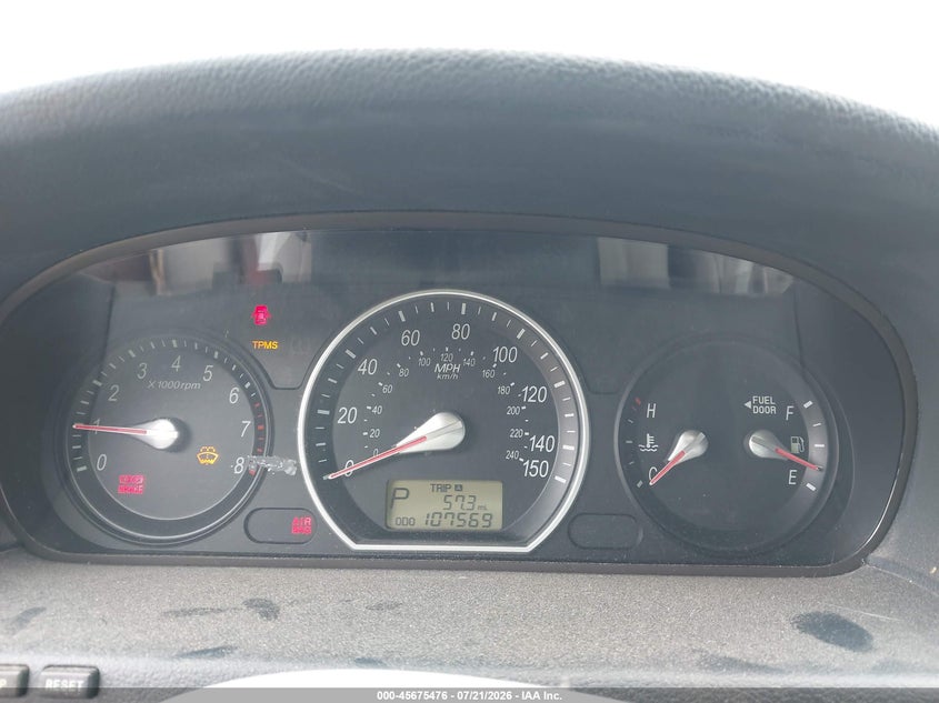 2008 Hyundai Sonata Gls VIN: 5NPET46C68H306866 Lot: 45675476