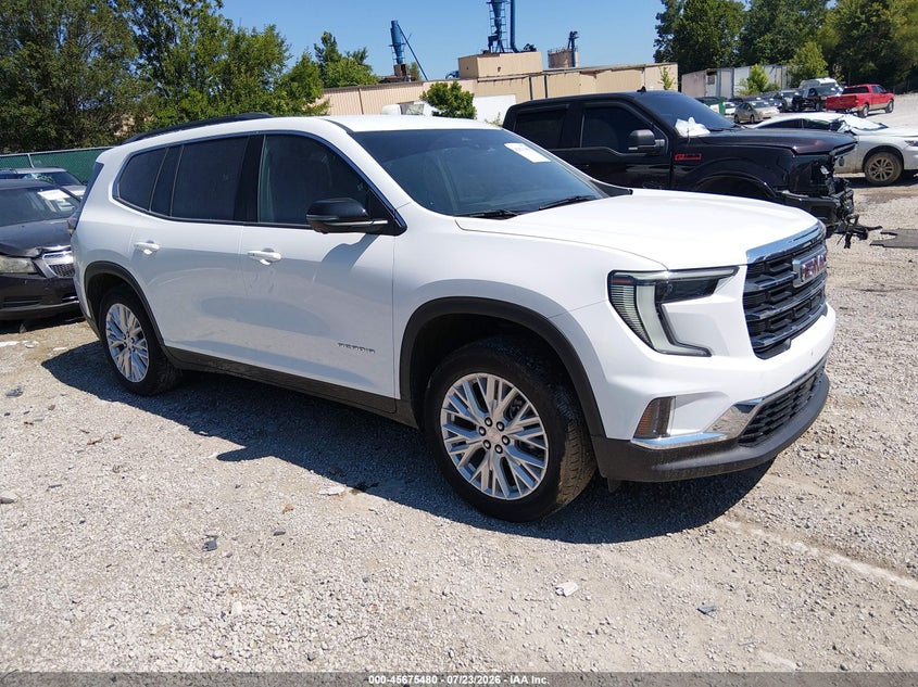 Vin: 1gkenkrs2sj168280, lot: 46174080, gmc acadia fwd elevation 2025 img_1